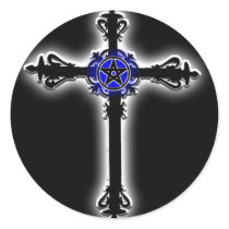 Gothic Cross Stickers