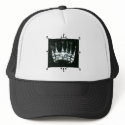 gothic crown hats