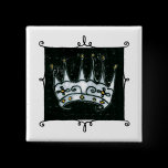 gothic crown pin