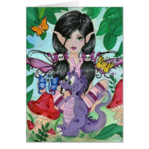 "Gothic Cuties #2" Blank Greeting Card cards