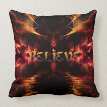 Gothic Dark Art Believe Jumbo Cushion Pillow pillows