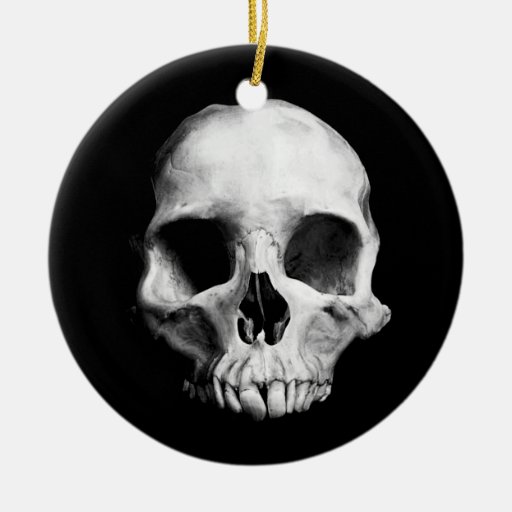 gothic deformed skull christmas tree ornament zazzle gothic deformed skull christmas tree ornament zazzle