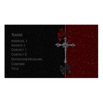 Gothic Design business cards