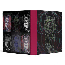 Gothic Devil Temptress Fantasy Binder