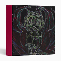 Gothic Devil Temptress Fantasy Binder binders