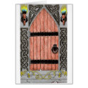Gothic Door (color) card