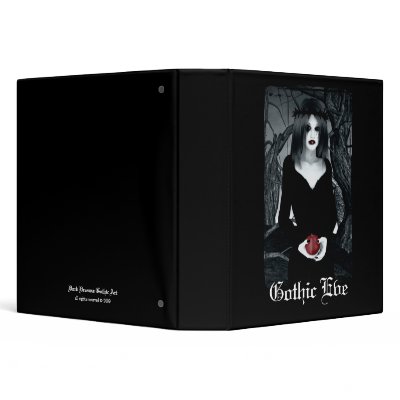 Gothic Eve Art Binder by darkdreams