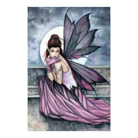 Gothic Fairy Art Print Gothic Fairy Art Print