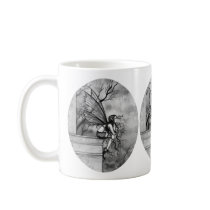 Gothic Fairy Coffee Mug by Molly Harrison
