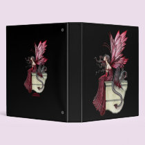Gothic Fairy Dragon Binder by Molly Harrison