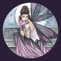 Gothic Fairy Fantasy Sticker by Molly Harrison stickers