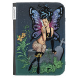 Gothic Fairy Grave Sitting with Tears by Al Rio Case For The Kindle