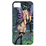 Gothic Fairy Grave Sitting with Tears by Al Rio iPhone 5 Case