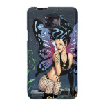 Gothic Fairy Grave Sitting with Tears by Al Rio Galaxy S2 Covers