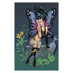 Gothic Fairy Grave Sitting with Tears by Al Rio Personalized Flyer