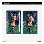 Gothic Fairy Grave Sitting with Tears by Al Rio Skins For Kindle Fire