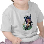 Gothic Fairy Grave Sitting with Tears by Al Rio Tshirts