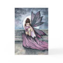 Gothic Fairy Moon Card by Molly Harrison by robmolily Gothic Fairy Moon Card by Molly Harrison