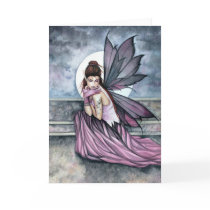 Gothic Fairy Moon Card by Molly Harrison by robmolily Gothic Fairy Moon Card by Molly Harrison