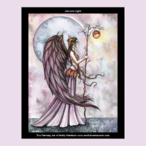 Gothic Fairy Poster Autumn Fairy posters