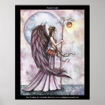 Gothic Fairy Poster Autumn Fairy