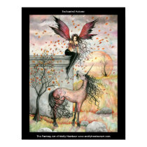 Gothic Fairy Unicorn Poster posters
