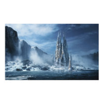 Gothic fantasy or Expiatory temple posters by artsgrie Gothic fantasy or Expiatory temple posters