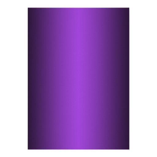 Gothic Frame Purple Wedding Invitations