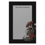 Gothic Geisha Custom Stationery