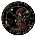 Gothic Geisha Wallclock