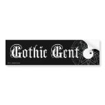 Gothic Gent Bumper Stickers