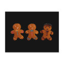 Gothic Gingerbread Man postcards
