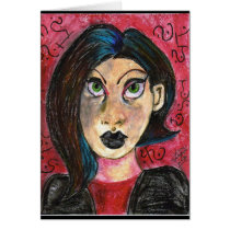 Gothic Girl cards by Chocolate_honeybee Gothic Girl cards