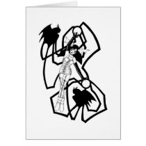 Gothic Girl cards by rollkran Gothic Girl cards