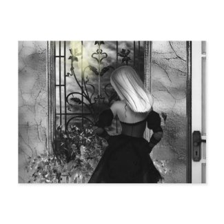Gothic Girls Always Another Dawn postcard