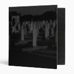 Gothic Graveyard Creepy Cemetery Tombstones binders