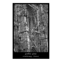 gothic gray posters