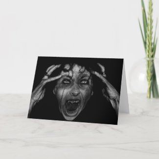 Gothic Greeting Cards card