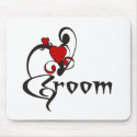 Gothic Groom mousepads