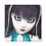 Gothic Grunge Doll Magnet