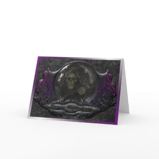 Gothic Halloween Greeting Card