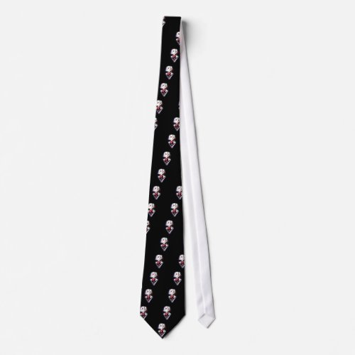 gothic halloween tie tie