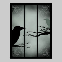 Gothic Haunted Forest - Reversed posters