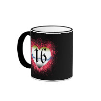 Gothic Heart 16th Mugs
