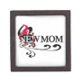 Gothic Heart New Mom T-shirts and Gifts Premium Jewelry Box