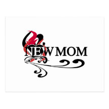 Gothic Heart New Mom Tshirts and Gifts Postcard