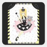Gothic Hearts Princess Sticker