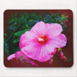 Gothic Hibiscus Mousepad