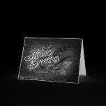 Gothic Holiday Greetings Greeting Card