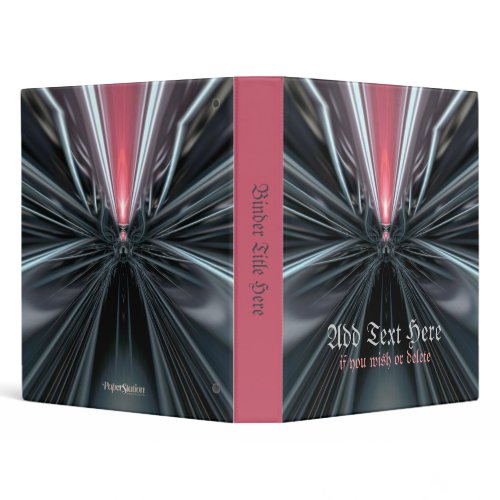 Gothic Illusions Bat Binder binder